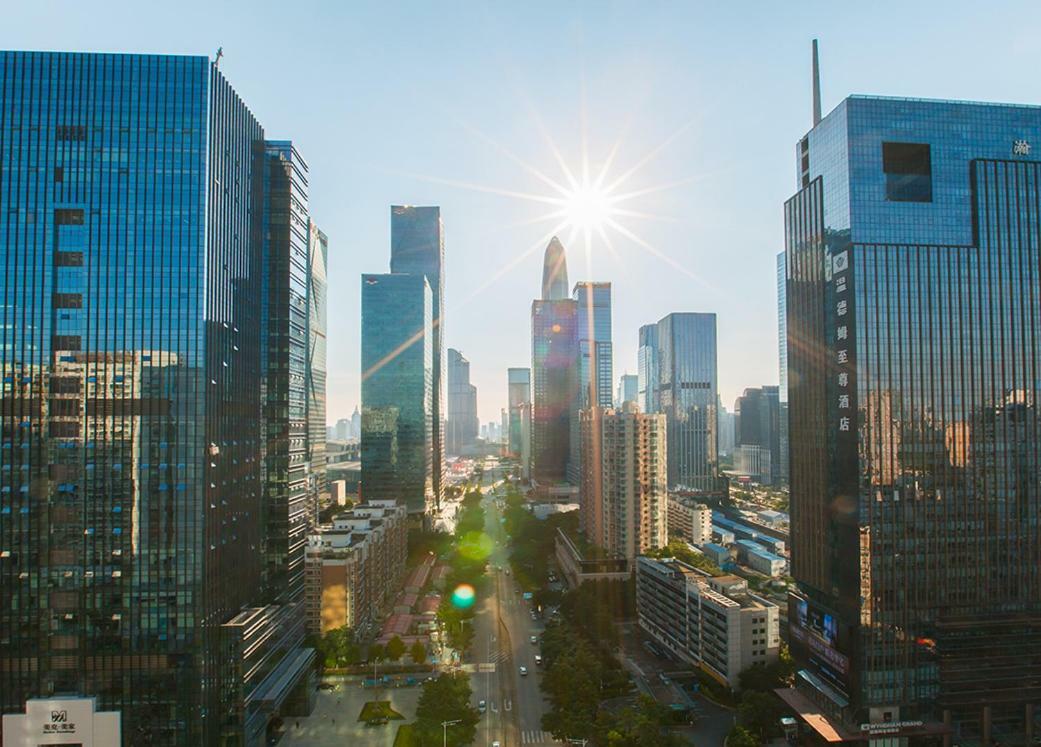 Shenzhen Haitian Hotel Bagian luar foto